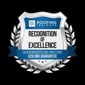 Roofing Excellence Award