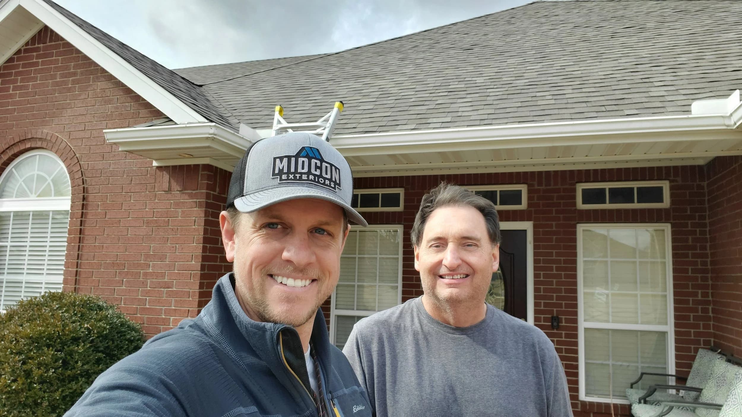 Midcon Exteriors roofing installation